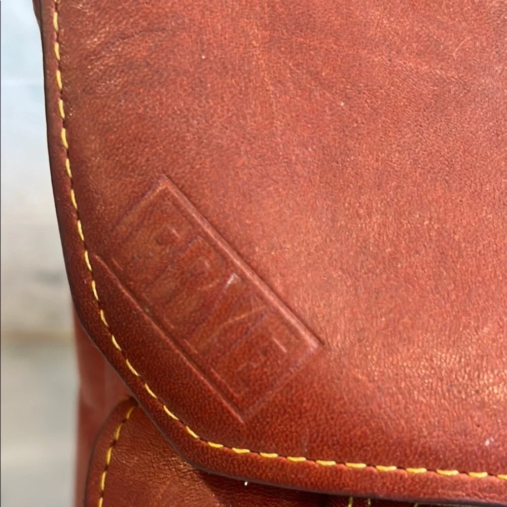 Vintage Frye Shoulder Tote‎ Message Bag As-Is